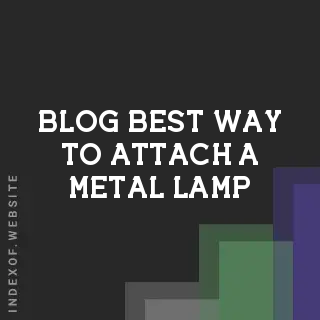Best Way to Attach a Metal Lamp Base to a Plaster Ceiling Safely | Logo - Indexof